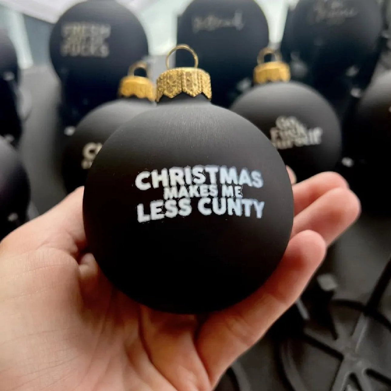 Offensive Ornament Set